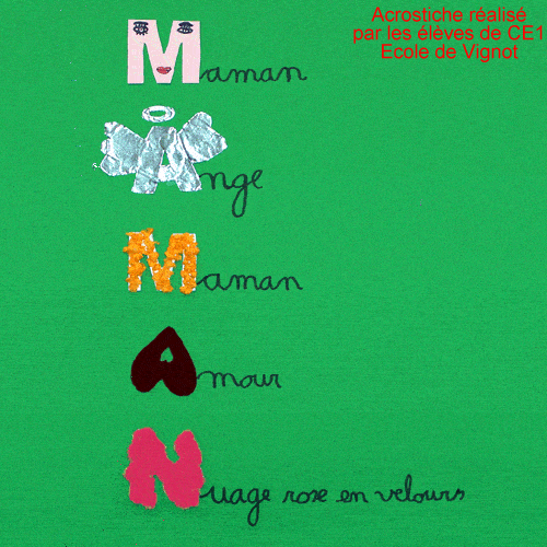 je  t aime mamann