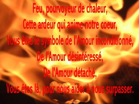 le feu
